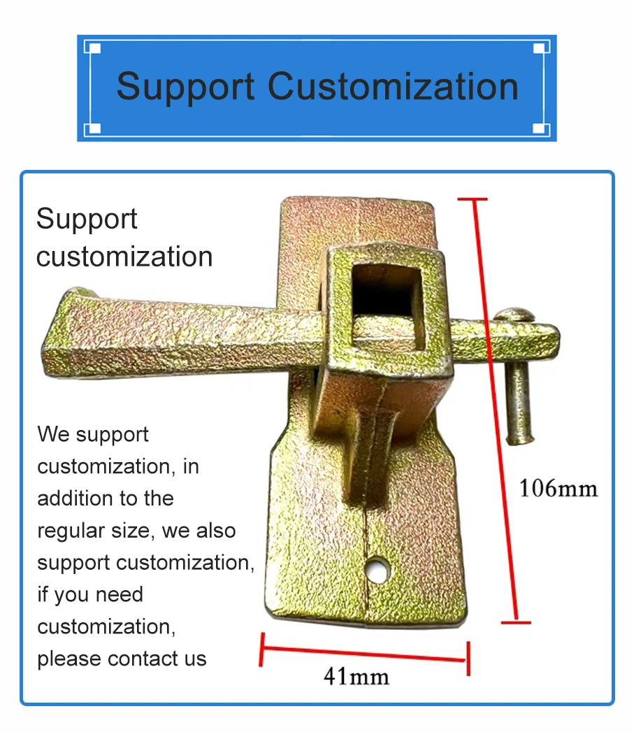 Hot Sale Formwork System Accessories Spring Clip Rapid Beam Clamp for Construction