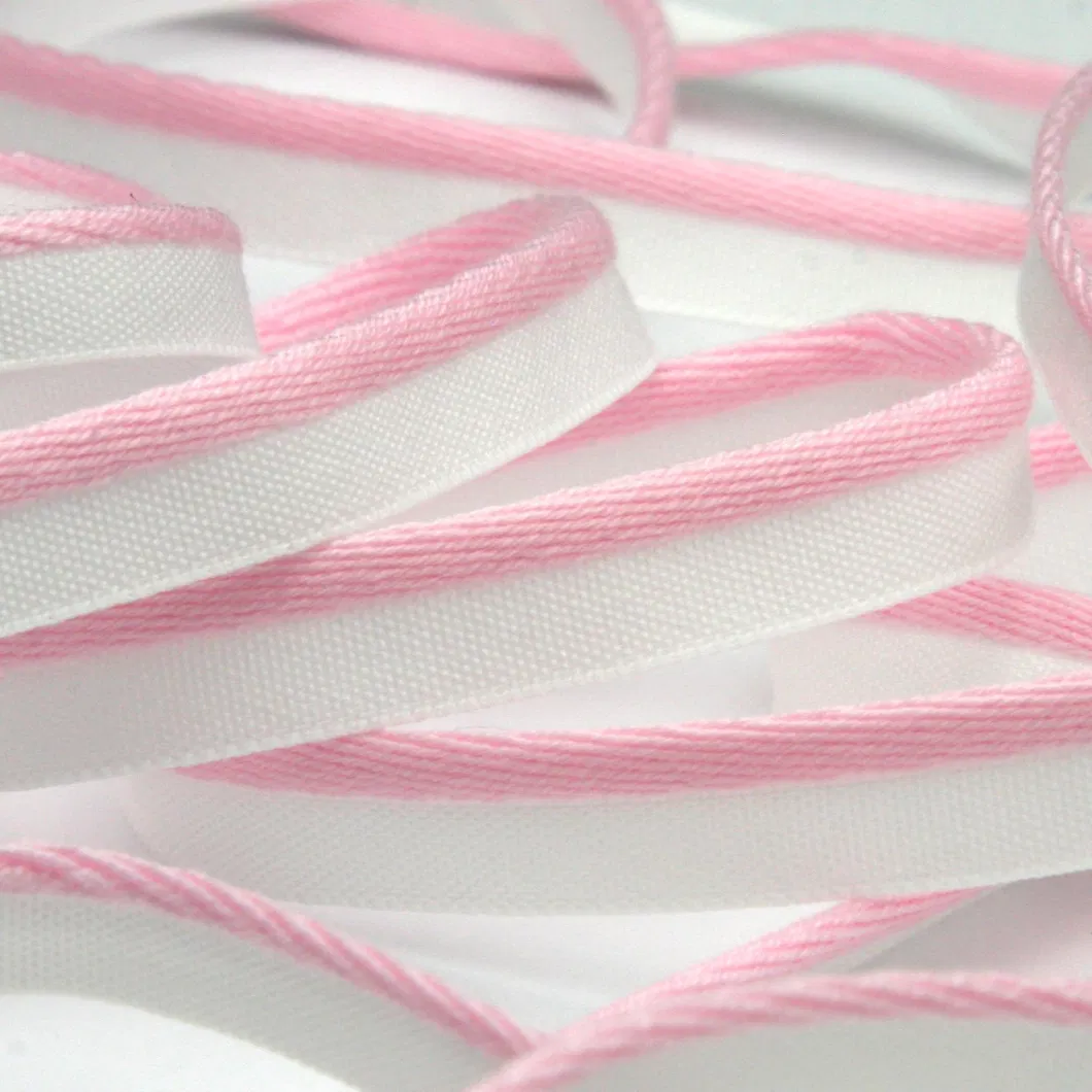 Factory Supply Custom Polyester Webbing Strap Piping Cord for Clothing