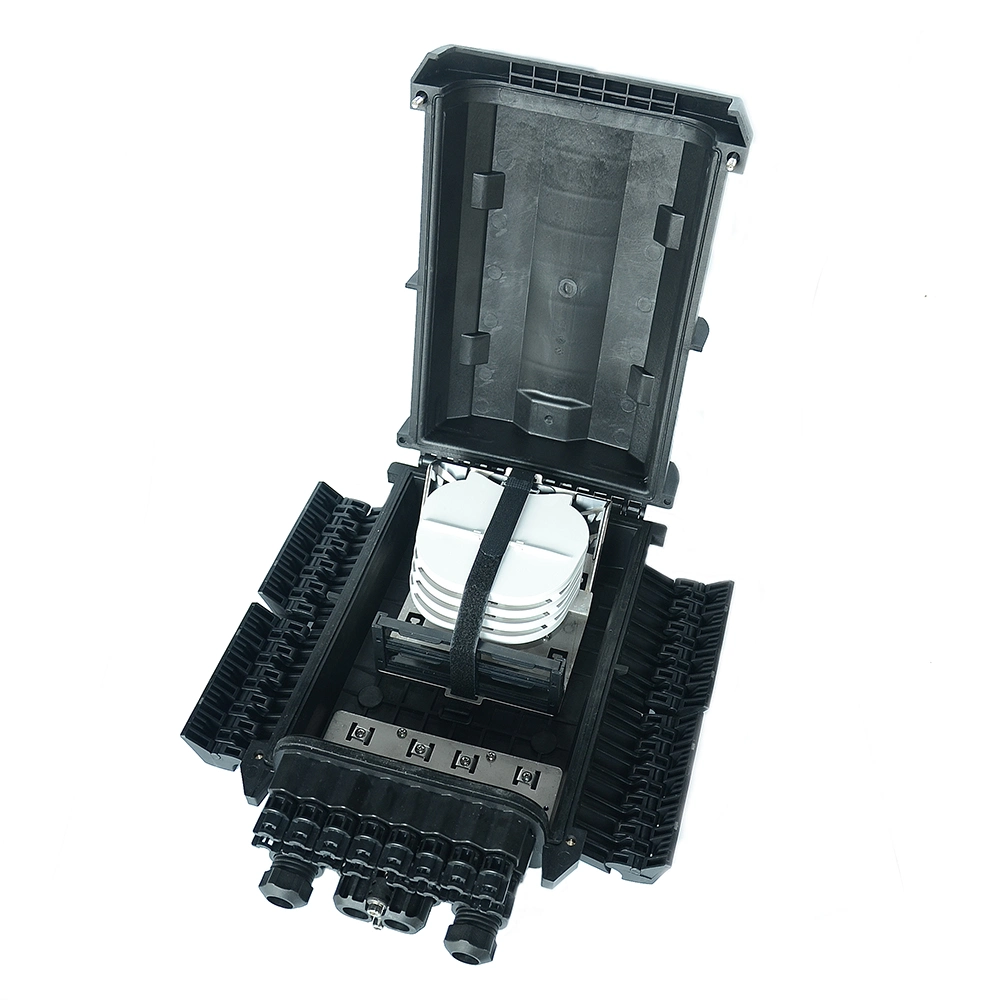 Outdoor IP68 Waterproof Fiber Optic Splice Enclosure Fiber Access Terminal Box