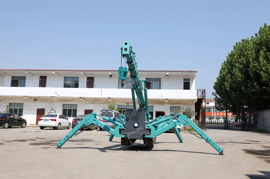 3t Diesel Engine Drive Electric Spider Crane with Cheap Price