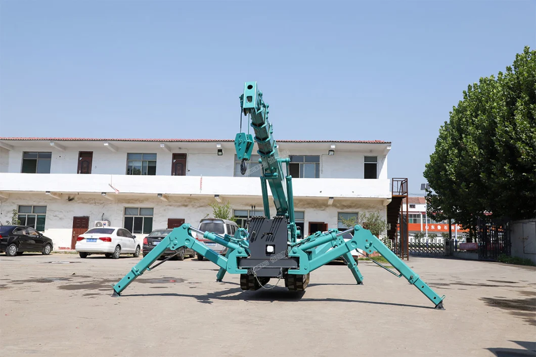 10m Lifting Height Spider Crane Use in Workshops