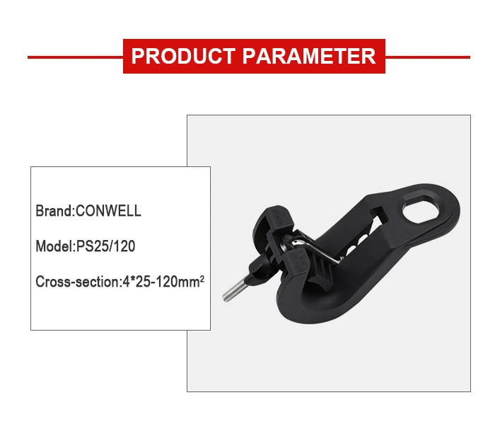 Wire Suspension Connector Assembly Plastic Cable Clamp