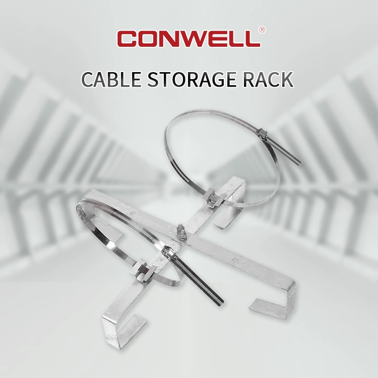 Galvanized Opgw Cable Fitting Optical Cable Fittings Storage Rack for Pole