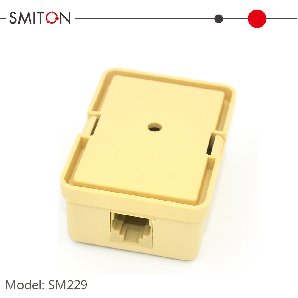 Manufacturer 6p4c Rj11 Socket 1-Port Phone Terminal Surface Box