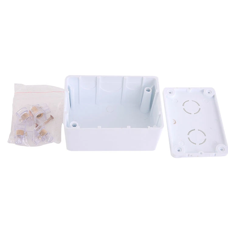 AS/NZS Electric Plastic Junction Box with Screw Connector