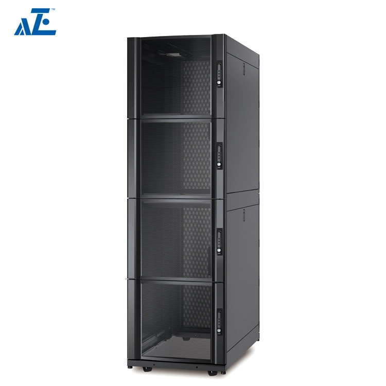48u 600mm Wide X 1070mm Deep 4 Compartments Colocation Rack Enclosure Cabinet for Aisle Containment