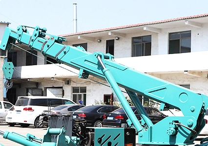 3t Diesel Engine Drive Electric Spider Crane with Cheap Price