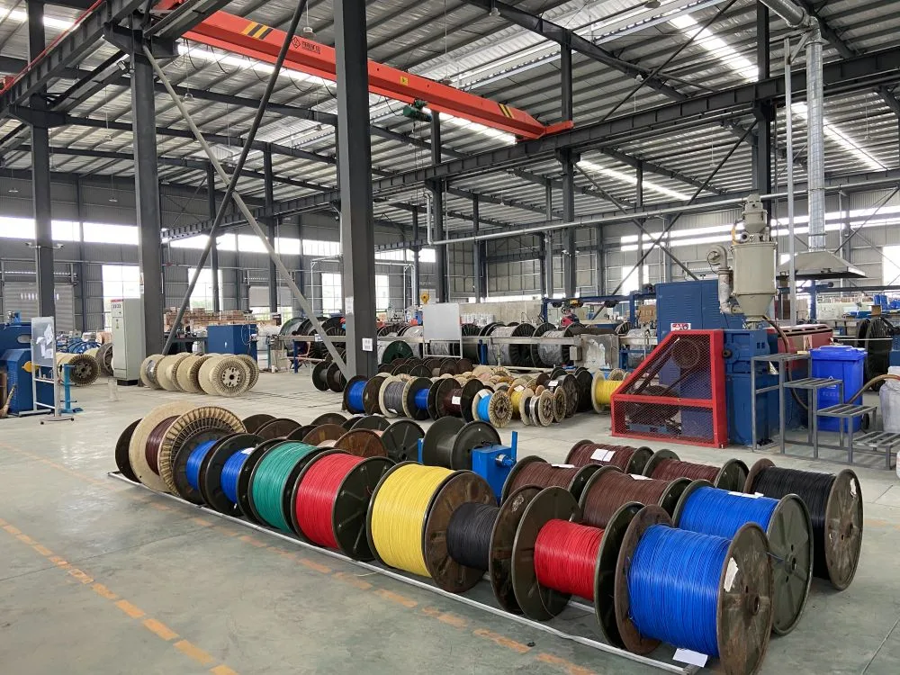 Manufacturer of Industrial Electric Connections Single Core 4sqmm Aluminium Solid PVC Wire