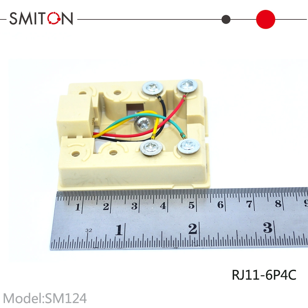 1 Port ABS Rj11 Modular Telephone Terminal Junction Box