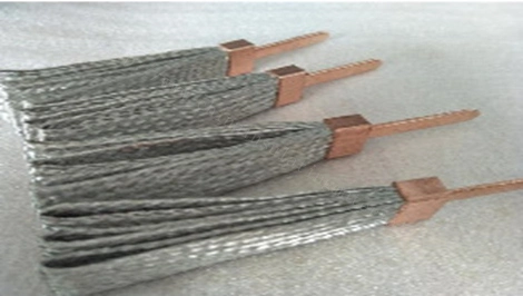 Cold Pressure Welding Tinned or Bare Copper Braid Flexible Wire Connector/Braided Wire