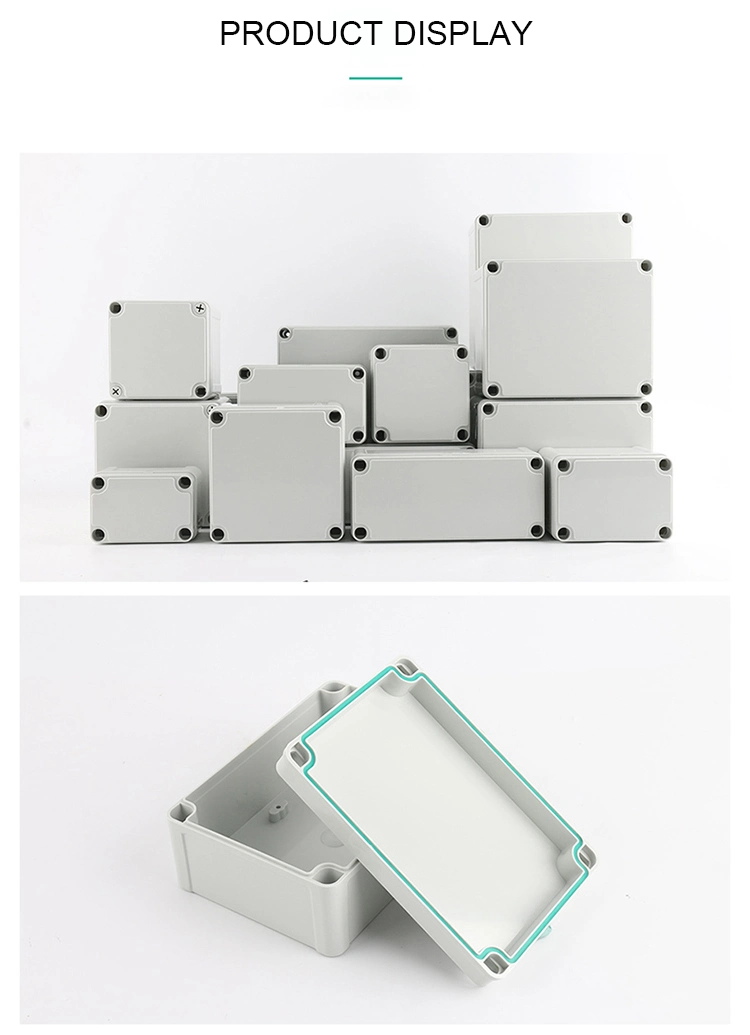 Plastic Waterproof Junction Box 110*80*85 PVC Enclosure Box for Cable Gland