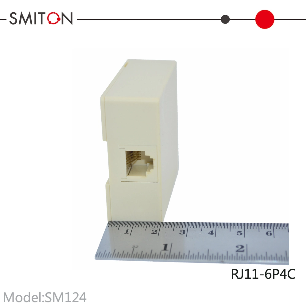 1 Port ABS Rj11 Modular Telephone Terminal Junction Box