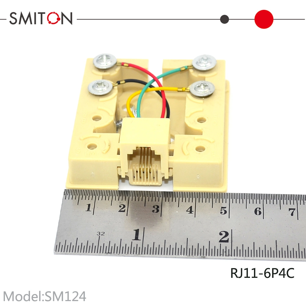 1 Port ABS Rj11 Modular Telephone Terminal Junction Box