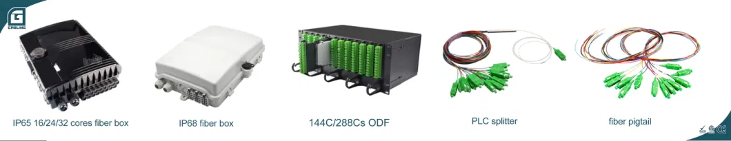 Gcabling Fiber Box Manufacturer 4c 6c 6 Cores Fiber Network Distribution Joint Box