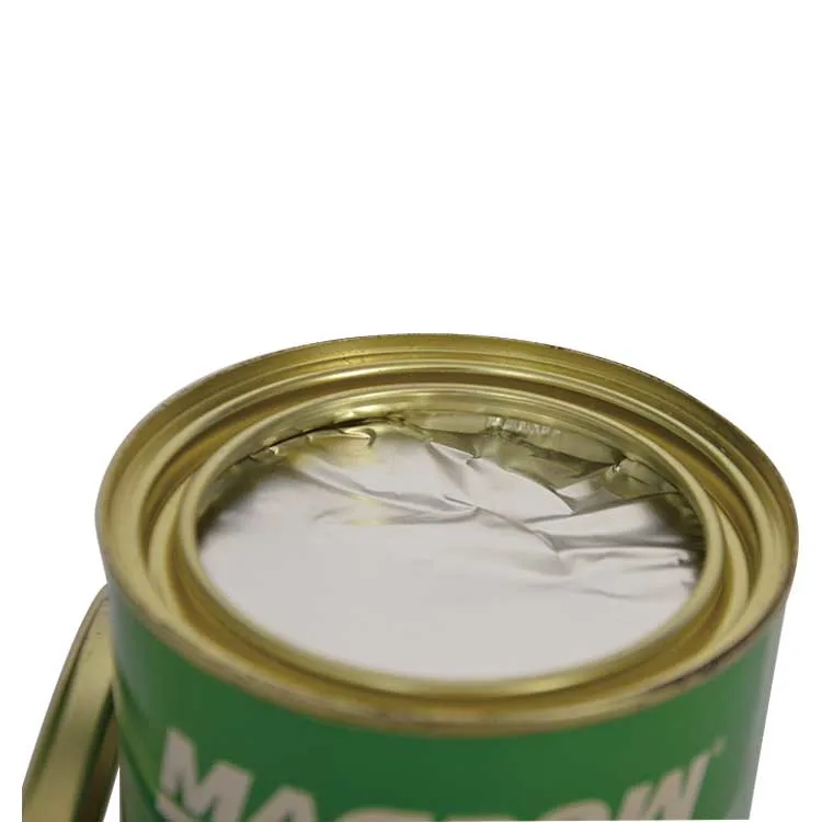 50ml/125ml/250ml/500ml/750ml/1L PVC Adhesive Glue Tin Can with Brush