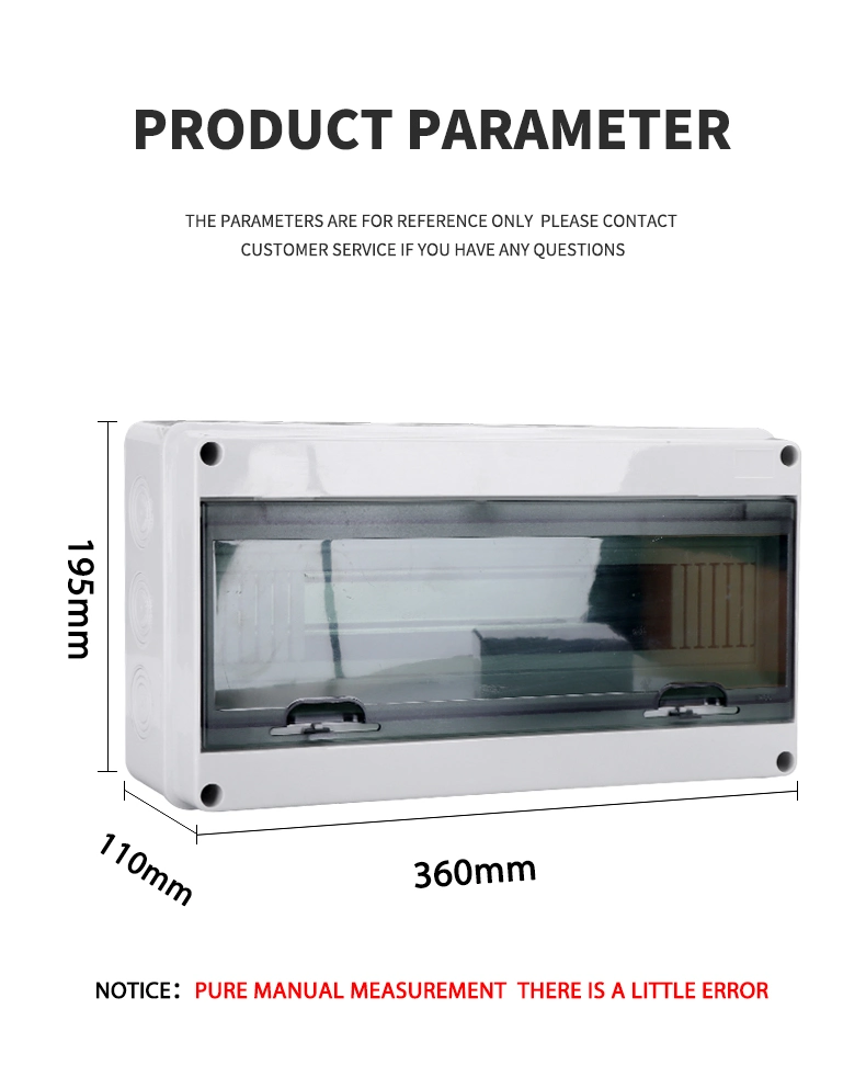 18way Ht Waterproof Cable Junction Box Connector Wire Junction Box Outdoor Plastic Enclosure Box