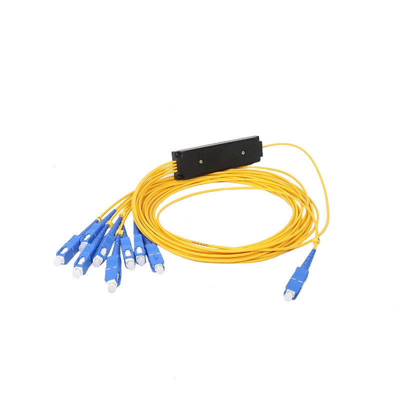 Plastic Box PLC Optical Splitter Box with Multimode Connector