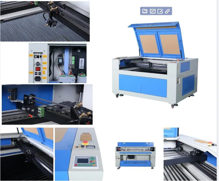 CO2 Laser Engraver Laser Engraving Machine for Wood Acrylic Leather Rubber Glass 150W