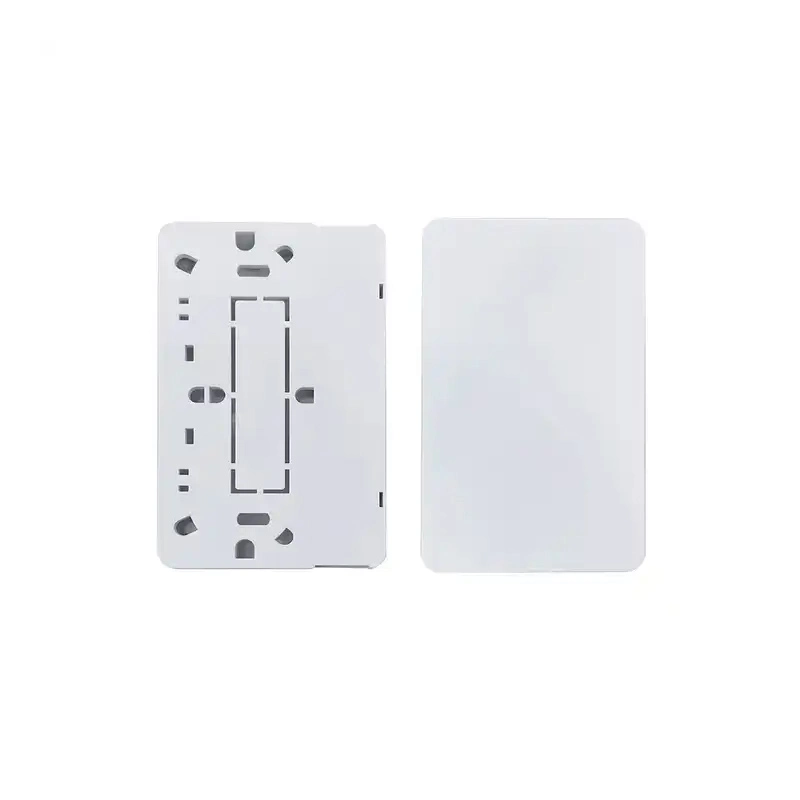 Indoor Plastic Sc Fiber Port Connector Terminal Box Single Fiber Faceplate