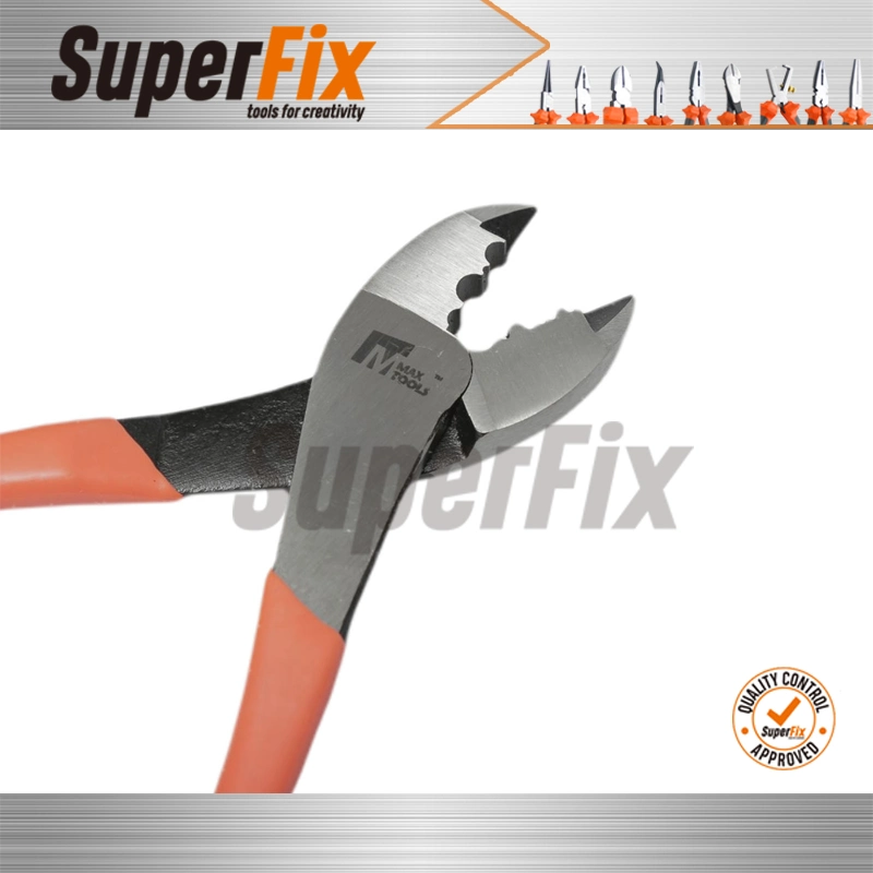 Alicate Professional Cutters with Dipped Handle, Polish Finish, Carbon Steel, Funcitonal/Cutting/Twisting/Clamping, Bolt Cutters