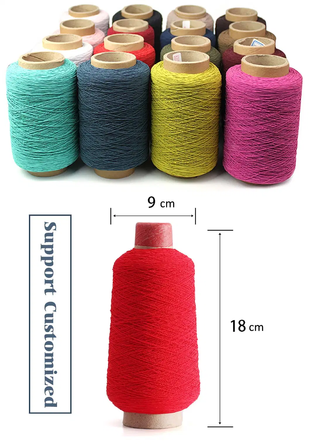 Factory Price Wholesale Binding Thread for Flowers and Vegetables Latex Elastic Thread
