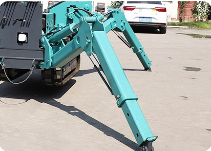 3t Diesel Engine Drive Electric Spider Crane with Cheap Price