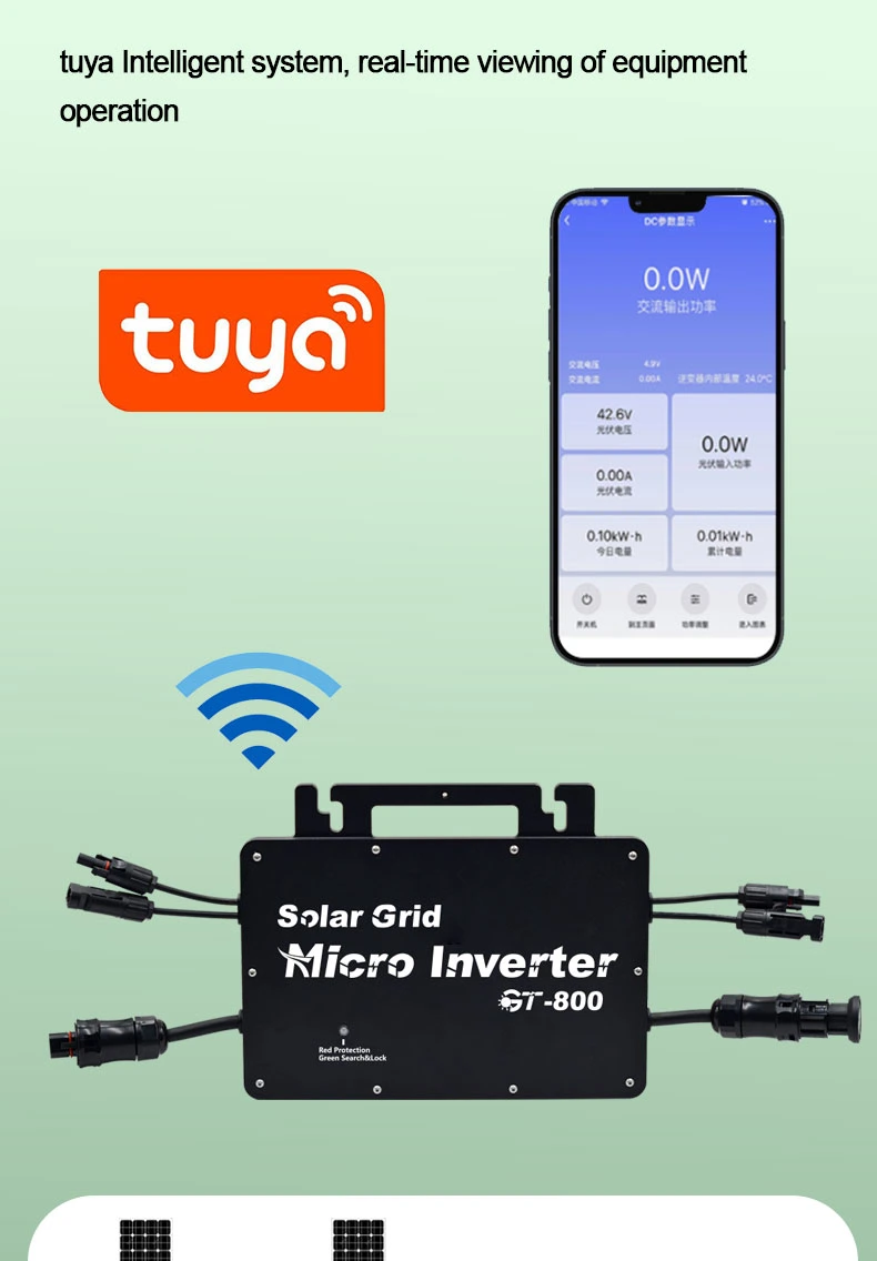 Gcsoar Solar Generator 800W Micro Inverter Balcony System for Solar Power System