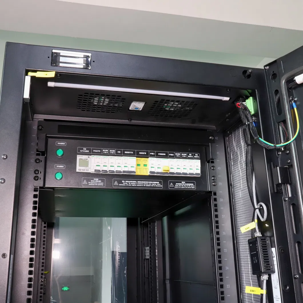 Software-Defined Server Rack Data Center with Cable Management