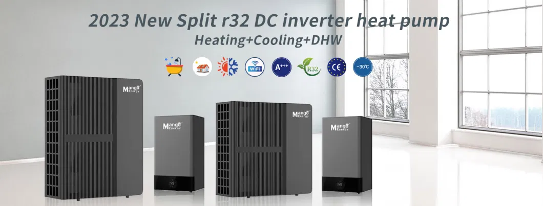 Sg Ready ERP a+++ DC Inverter Air to Water Heat Pump R32 R290