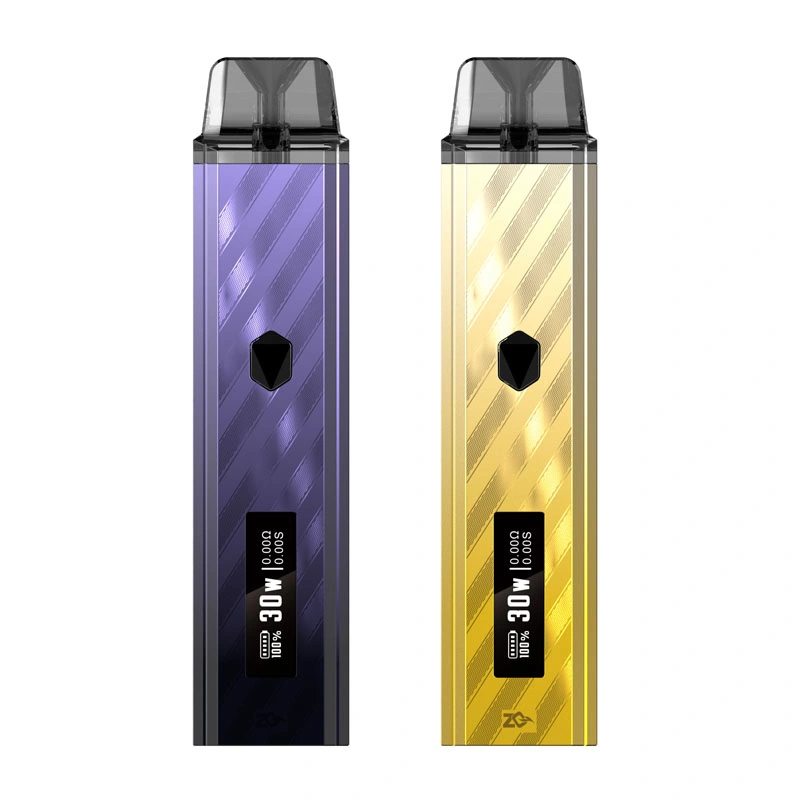 Zq Pod System with Magnetic Cap Rechargeable Mini Cigarette 2.5ml Mesh Coil Cartridge