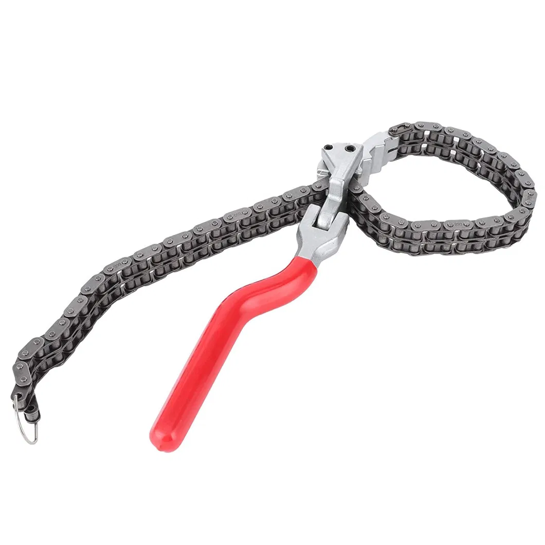 CT-152 50mm - 100mm Hand Tools Portable 80mm Tube Capacity Ratcheting Cutting Action Chain Pipe Cutter