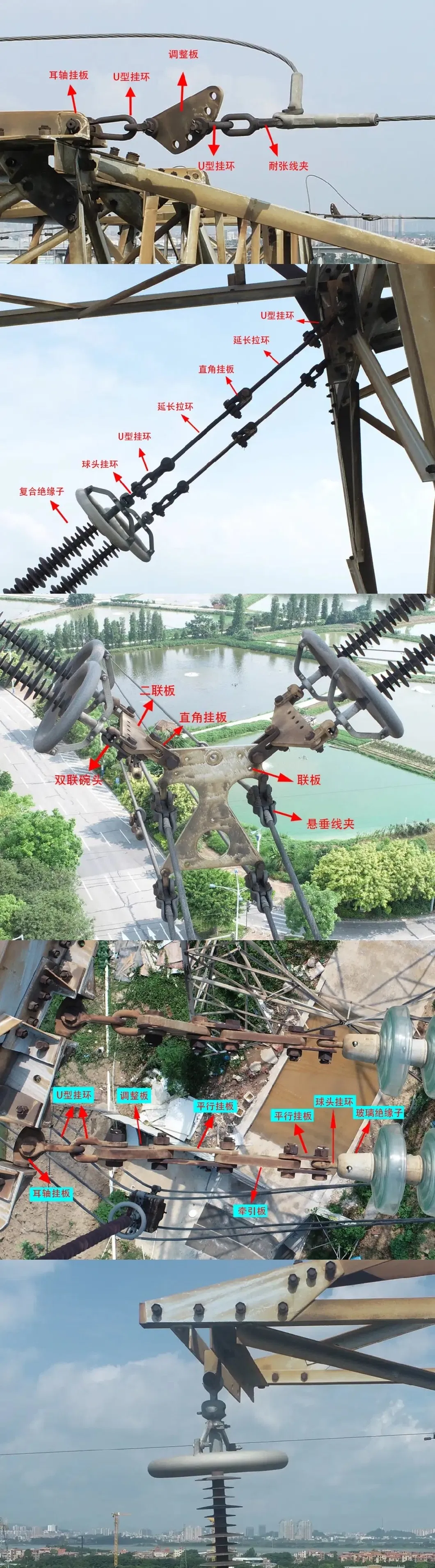 Nxjl Wedge Insulated Tension Clamp to Fix Tighten 10kv Overhead Insulated Wire