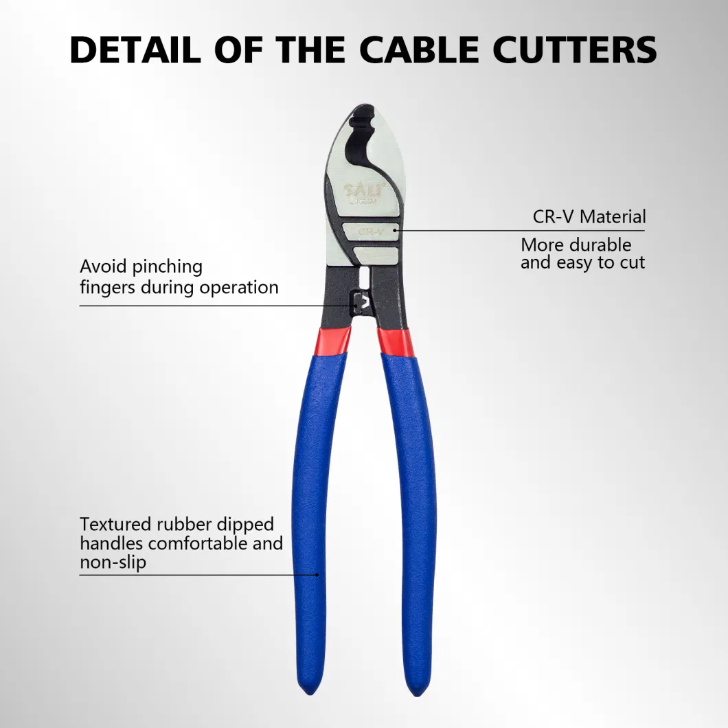 Sali 8&quot;/200mm 60cr-V Professional Hand Tool Cable Cutter