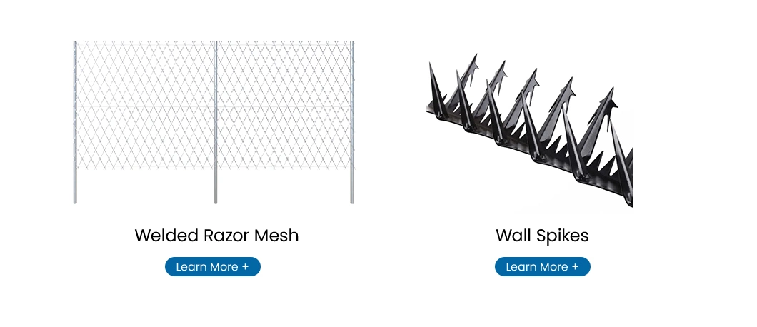 Gezhige Tensioning Barbed Wire Factory 960mm Diameter High Security Razor Barbed Wire China 13X13 Wire Size Anti Theft Barbed Wire