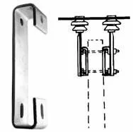 OEM/ODM Factory Price Overhead Line Hardware Straight Messenger Suspension Clamp