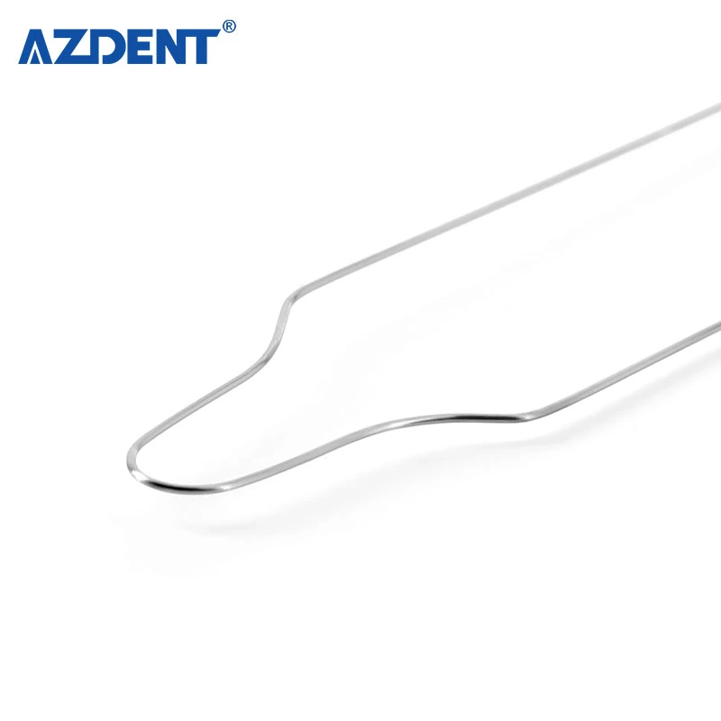 Azdent 100PCS Dental Preformed Ligature Ties Long Short Twist Orthodontic Wire