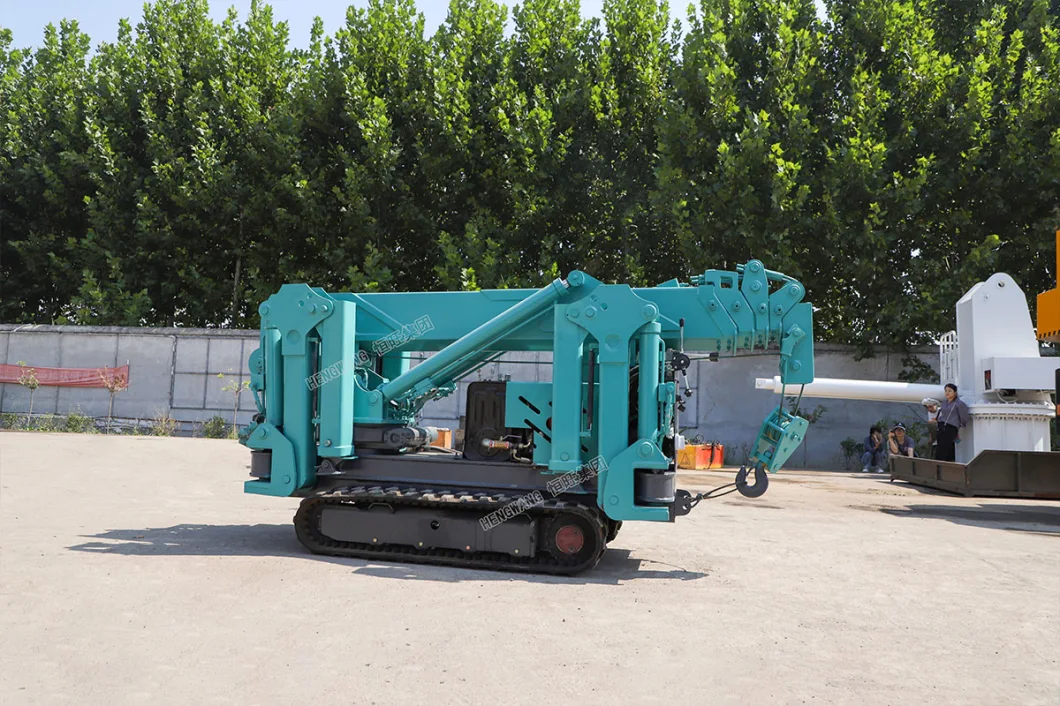 3t Diesel Engine Drive Electric Spider Crane with Cheap Price