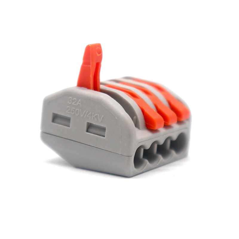 Compact Lever Nut Junction Box Fast Connector Universal Wire Terminal Block Quick Wire Connector