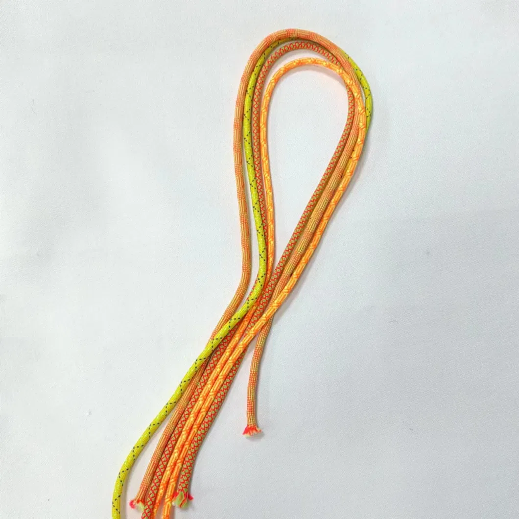 High Quality Jacquard Printing Polyester Rope Round Cord for Garment and Shoes