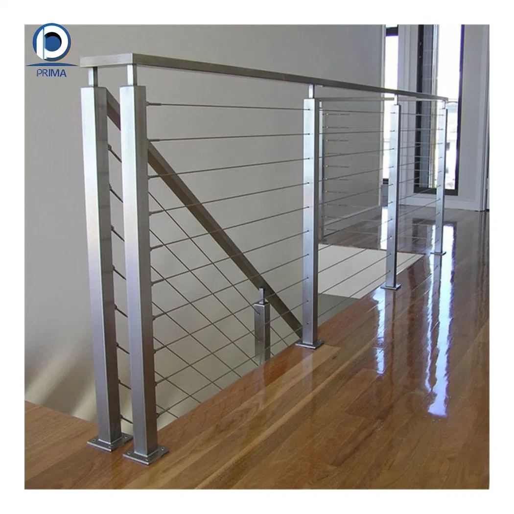 Prima Side Mount Spigot Balcony Frameless New Design Stainless Steel Balustrades Glass Railing