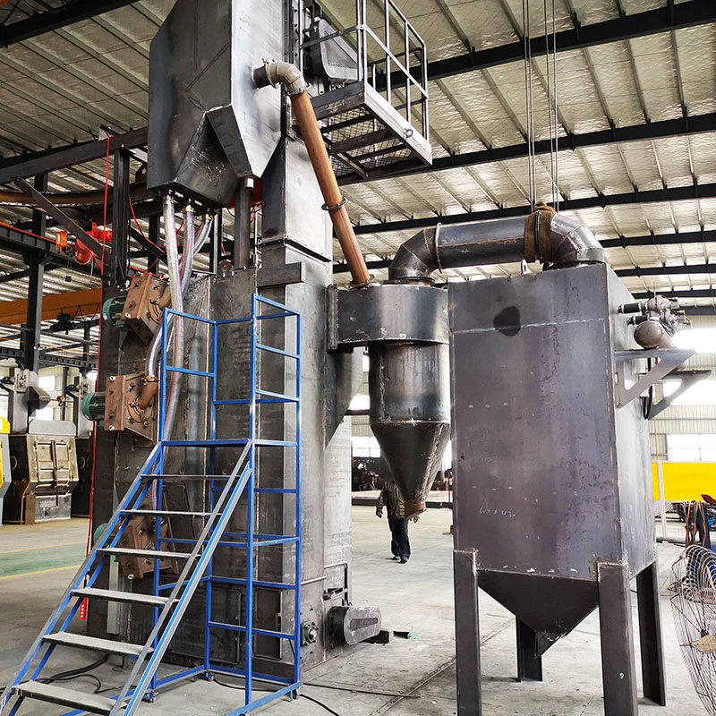 Installation and Commissioning Adaptation Shot Blasting Machine