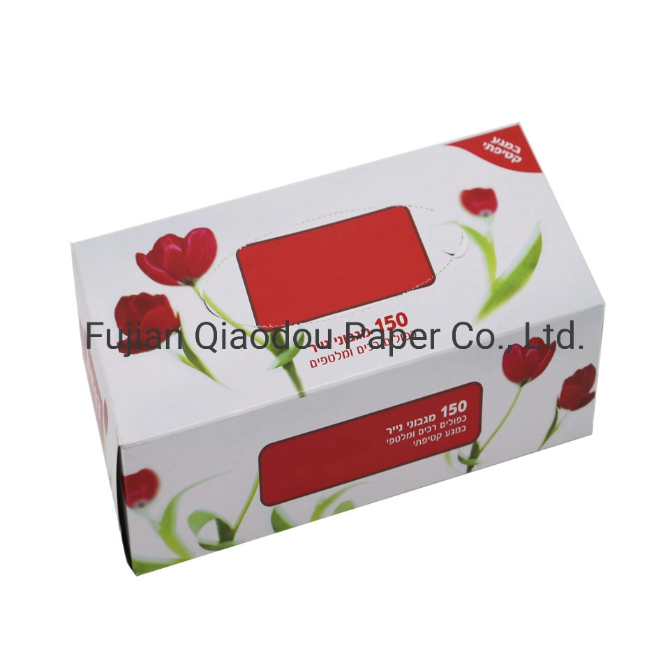 Qiaodou Soft Silk Touch Boxed Facial Tissue