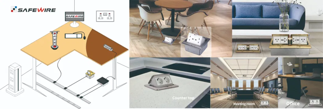 Junction Box Power Box Brass Outlet Cover Power Distribution Cabinet