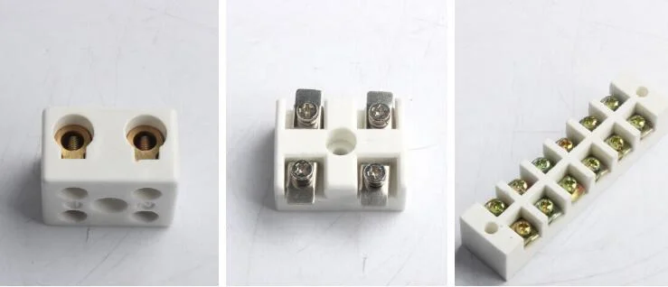 Terminal Blocks in Ceramic for 3 Phases Asynchronous Electrical Motors, 500V Range