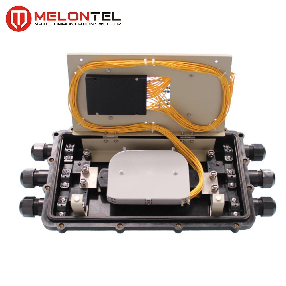24 48 Fiber Optic Joint Enclose Box with Sc Adaptor Panel