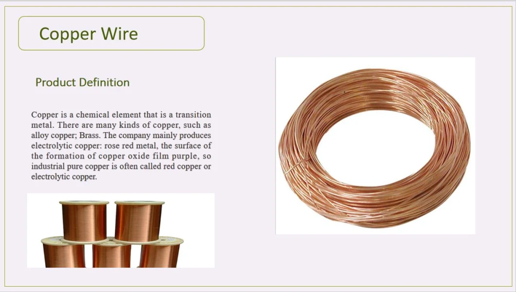 Earthing Connection Bare Copper Strand Bare Copper Earth Wire