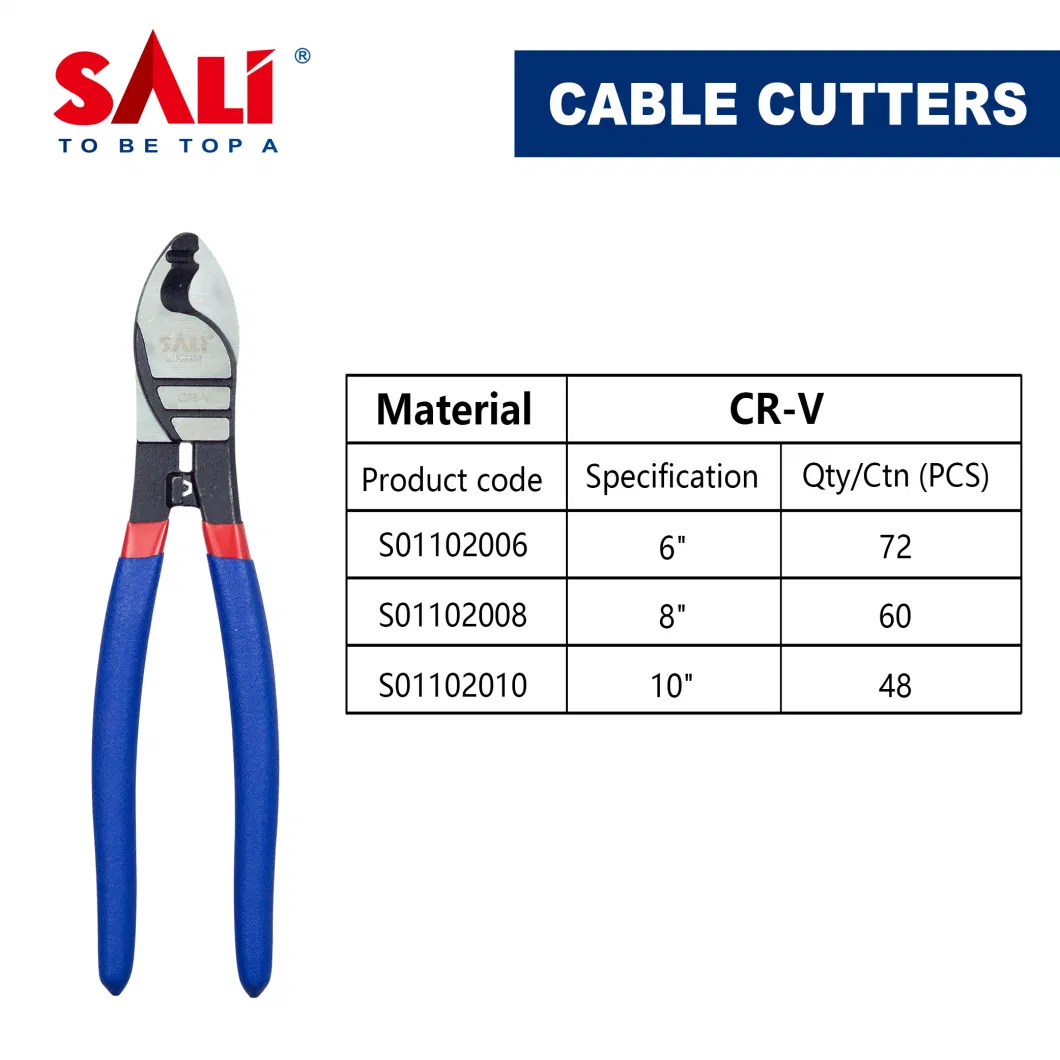 Sali 8&quot;/200mm 60cr-V Professional Hand Tool Cable Cutter