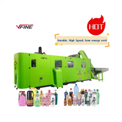  Automatic Water Pet Plastic Jar Juice Milk Bottle Blow Blowing Blower Molding Molder Moulding Making Machine Machines Tank Manufacturer Factory Price Equipment