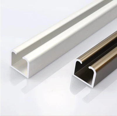 One Stop Solution Aluminium Alloy Solid Aluminum Track/Channel/Section Aluminum Mouldings