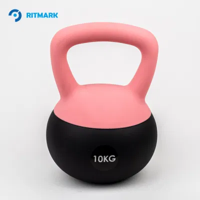 Training Fitness Gym Strength Competition 4, 5, 6, 10 Kg Kettlebells Cast Iron Kettlebell with Grip